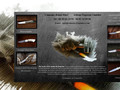 Couteaux de chasse brut de forge fabriqués par Bruno Macé